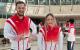 Драгана и Никола ги подготвуваа кинеските олимпијци во борење